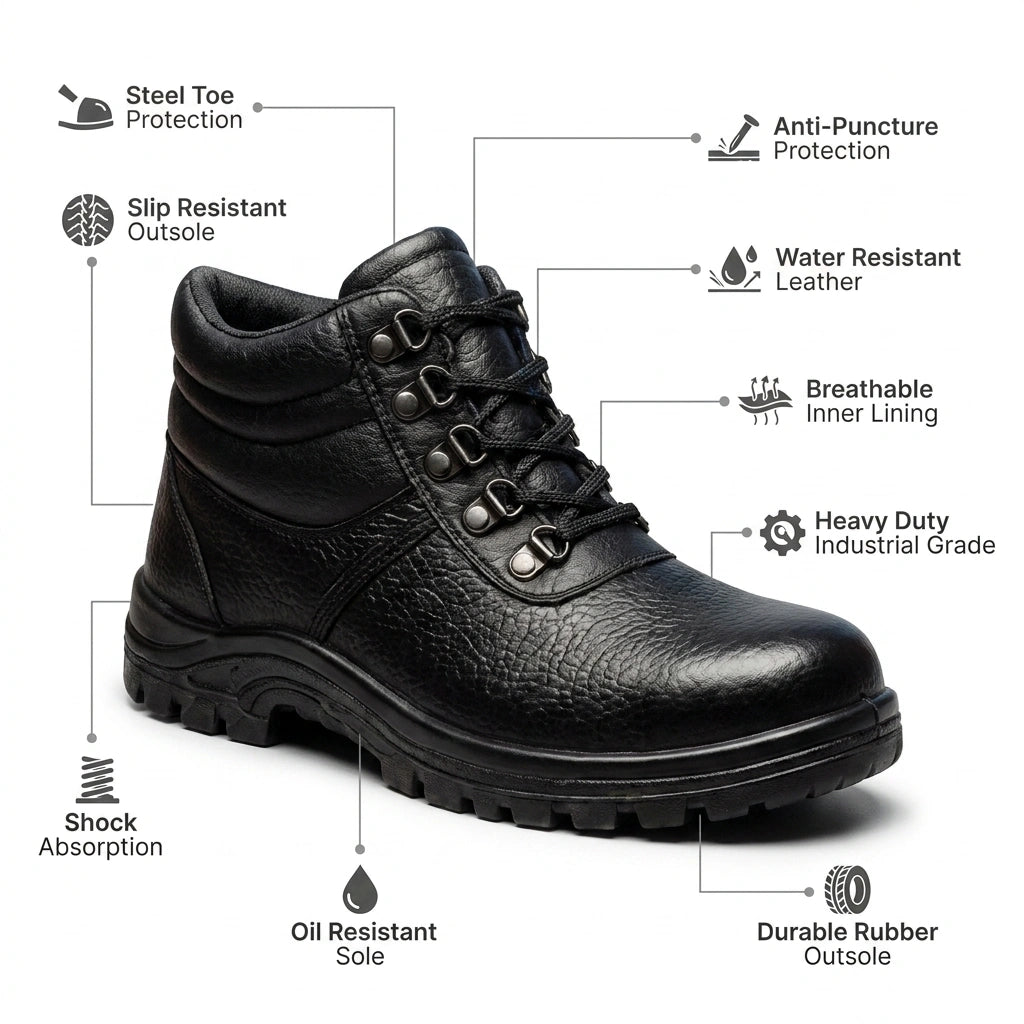 SilverMan Safety Boot Local
